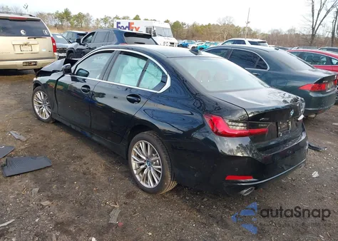 2024 BMW 3 Series 330E xDrive из США, поврежденный, VIN 3MW39FS02R8E35024